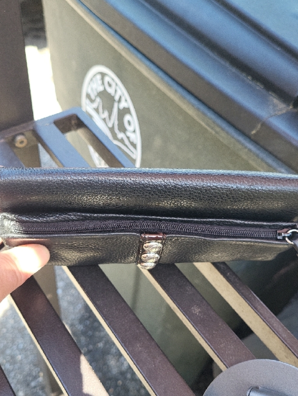Womens Brighton Leather Wallet - Picture 16 of 16